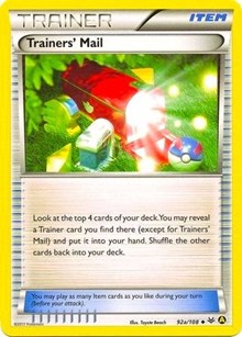 Trainers' Mail (Non-Holo) - 92a/108