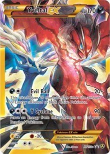 Black Star Ultra Rare Holo Full Art XY150a Xerneas Pokemon Card NM Details about   Yveltal EX