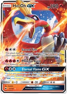 Ho-Oh GX - SM80 (SM Black Star Promo) - Jumbo Cards - Pokemon