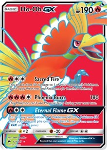 Ho-Oh GX - SM80 (SM Black Star Promo) - Jumbo Cards - Pokemon