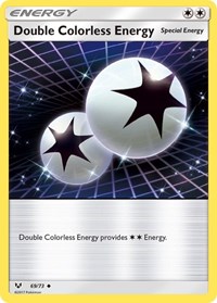 Double Colorless Energy