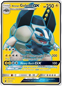 Alolan Golem GX (Full Art)