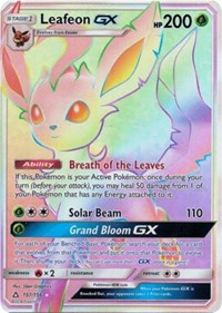 Leafeon GX (Secret Rare)