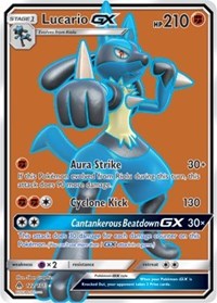 Lucario GX (Full Art)