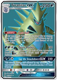 Tyranitar GX (Full Art)