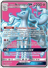 Alolan Ninetales GX (Full Art)