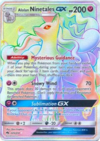 Alolan Ninetales GX (Secret)