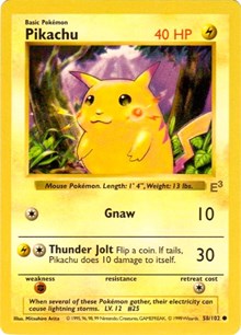 Pikachu (E3 Stamped Promo with Red Cheeks)