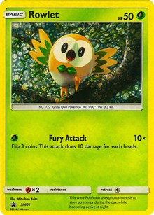 Rowlet - SM01 (General Mills Promo)