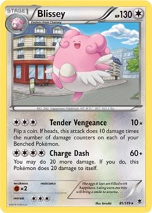 Blissey - 81/119 (Cosmos Holo)