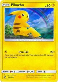 Pikachu - 28/73 (Water Web Holo)