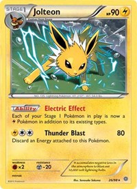 Jolteon - 26/98 (Cosmos Holo)