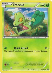 Treecko - 6/160 (Sheen Holo)