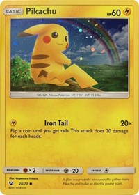 Pikachu - 28/73 (Cosmos Holo)