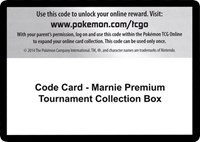 Code Card - Marnie Premium Tournament Collection Box
