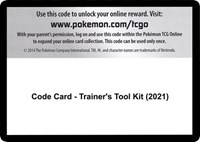 Code Card - Trainer's Tool Kit (2021)