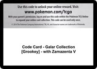 Code Card - Galar Collection [Grookey] - with Zamazenta V