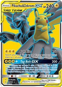 Pikachu & Zekrom GX (Full Art)