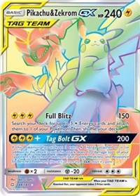 Pikachu & Zekrom GX (Secret)