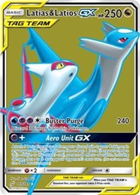 Latias & Latios GX (Full Art)