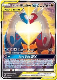 Latias & Latios GX (Alternate Full Art)