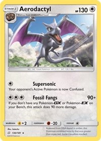 Aerodactyl-GX Unified Minds Pokemon Card