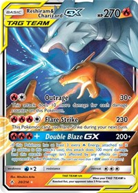 Reshiram & Charizard GX