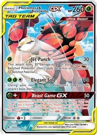 Pheromosa & Buzzwole GX (192) (Alternate Full Art)