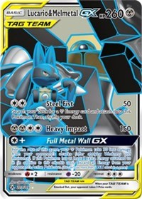 Lucario & Melmetal GX (Full Art)