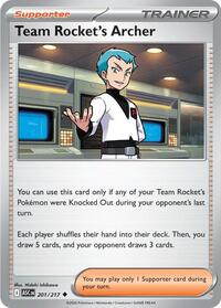 Team Rocket's Archer