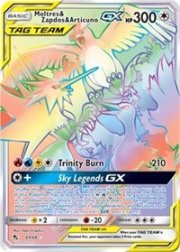 Moltres & Zapdos & Articuno GX (Secret)