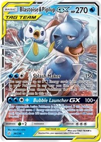 Blastoise & Piplup GX