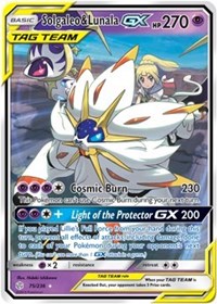 Lunala GX Jumbo SM103 Pokémon TCG Oversized Sun & Moon Black Star