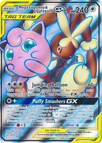 Mega Lopunny & Jigglypuff GX (Full Art)