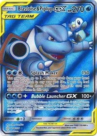 Blastoise & Piplup GX (Full Art)