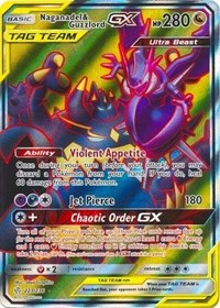 Naganadel & Guzzlord GX (Full Art)