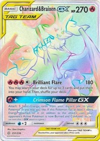 Charizard & Braixen GX (Secret)