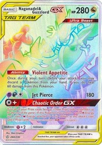 Naganadel & Guzzlord GX (Secret)