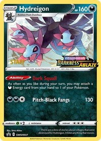 Hydreigon - SWSH037 (Prerelease Promo) [Staff]