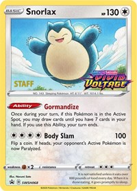 Snorlax - SWSH068 (Prerelease Promo) [Staff]