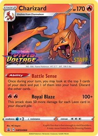 Charizard - SWSH066 (Prerelease Promo) [Staff]