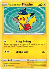 Special Delivery Pikachu - SWSH074
