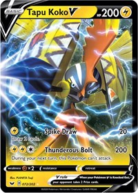 Tapu Koko - Pokemon Sun & Moon Promos - Pokemon