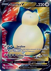 Snorlax V (Full Art)