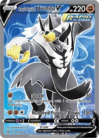 Rapid Strike Urshifu V Full Art Battle Styles Pokemon Card Prices Trends