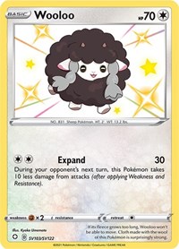 Pokemon Card Wooloo Japanese 011-024-SA-YM 