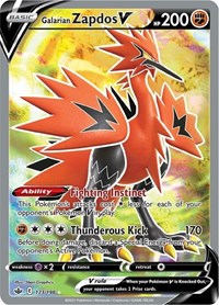 Galarian Zapdos V (Full Art)