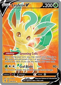 Leafeon (SM237/250), Busca de Cards