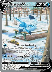 Glaceon V (Alternate Art Full)