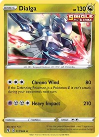 Pokemon Diamond & Pearl Ultra Rare Promo Card - Dialga LV.X